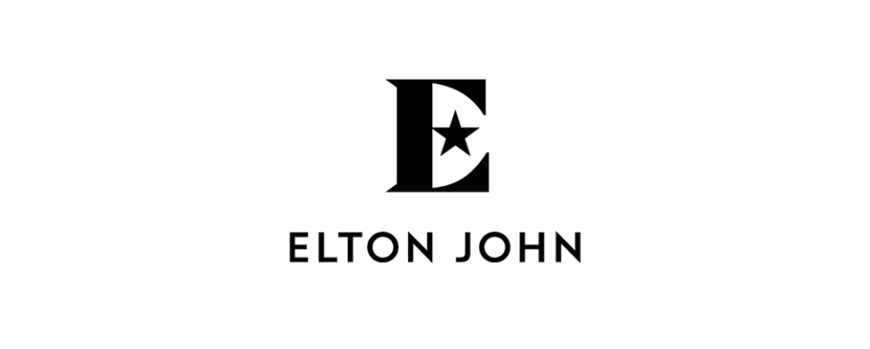 logo chữ e elton john