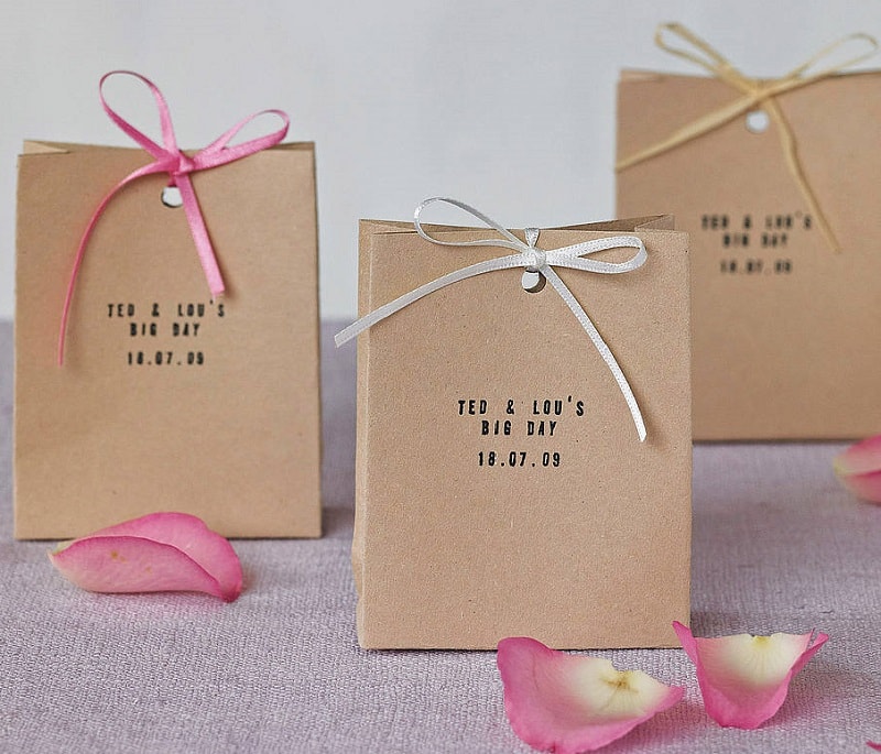 loạt mẫu túi giấy cho đám cưới đẹp